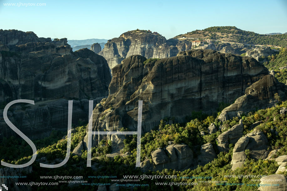 Meteora Monasteries Landscape, Greece