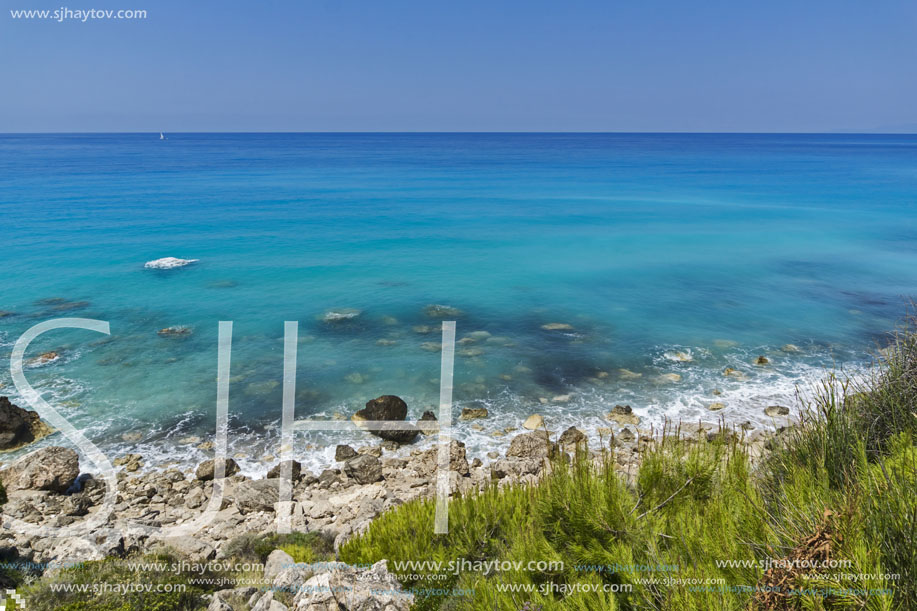 Agios Nikitas Beach, Lefkada, Ionian Islands, Greece