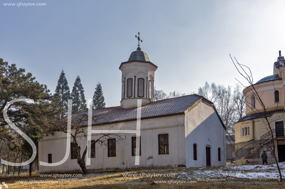KYUSTENDIL, BULGARIA - JANUARY 15, 2015:  Church Saint Menas (St. Mina) in Town of Kyustendil, Bulgaria