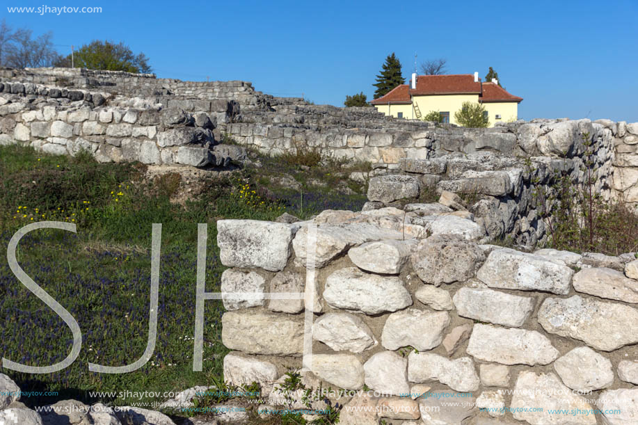 Shumen fortress Archaeological site near Town of Shoumen, Bulgaria