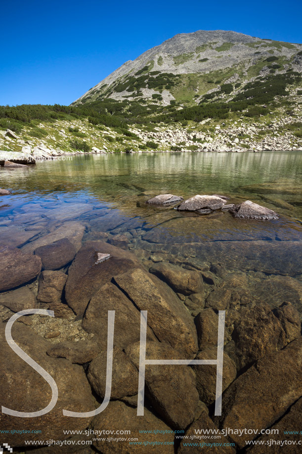 Amazing Landscape with Dalgoto (The Long ) lake, Pirin Mountain, Bulgaria