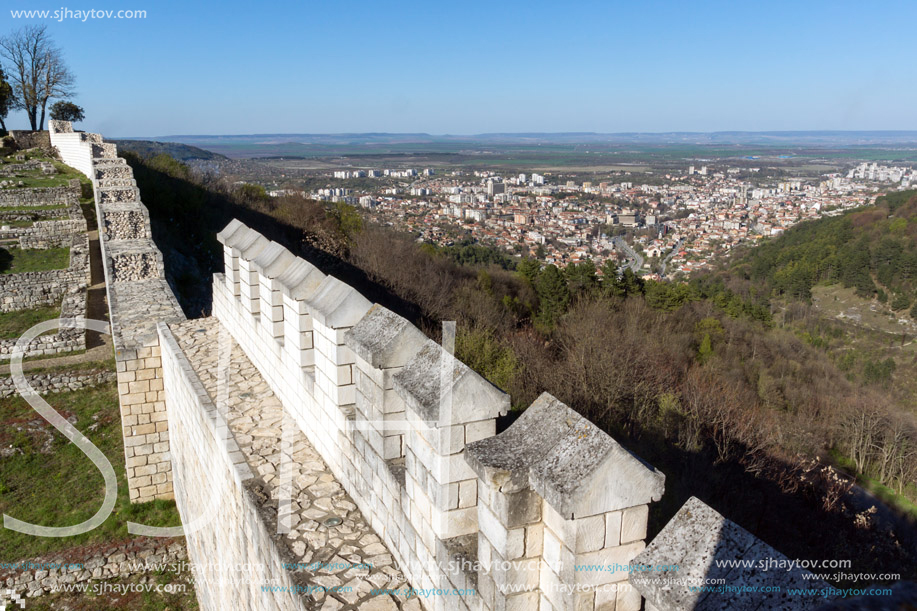 Panoramic view of city of Shumen, Bulgaria