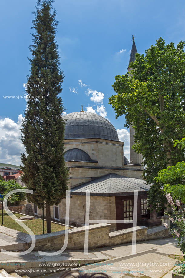 EDIRNE, TURKEY - MAY 26, 2018: Ayshe Kadın Cami Mosque in city of Edirne,  East Thrace, Turkey