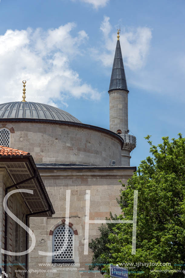 EDIRNE, TURKEY - MAY 26, 2018: Eski Camii Mosque in city of Edirne,  East Thrace, Turkey