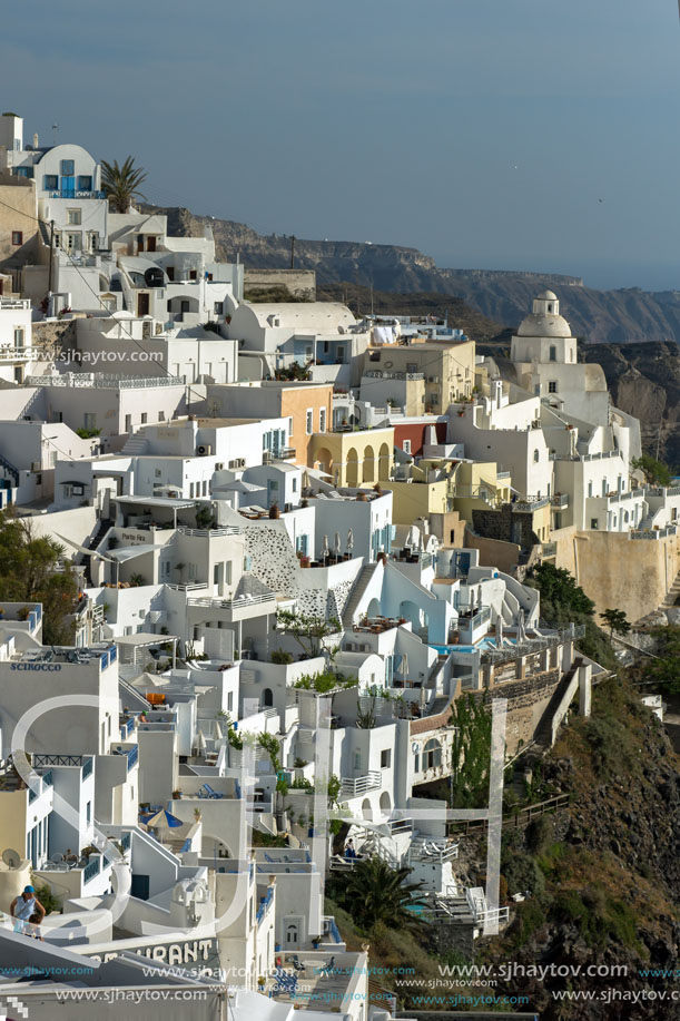 Town of Fira, Santorini, Thira,  Cyclades Islands