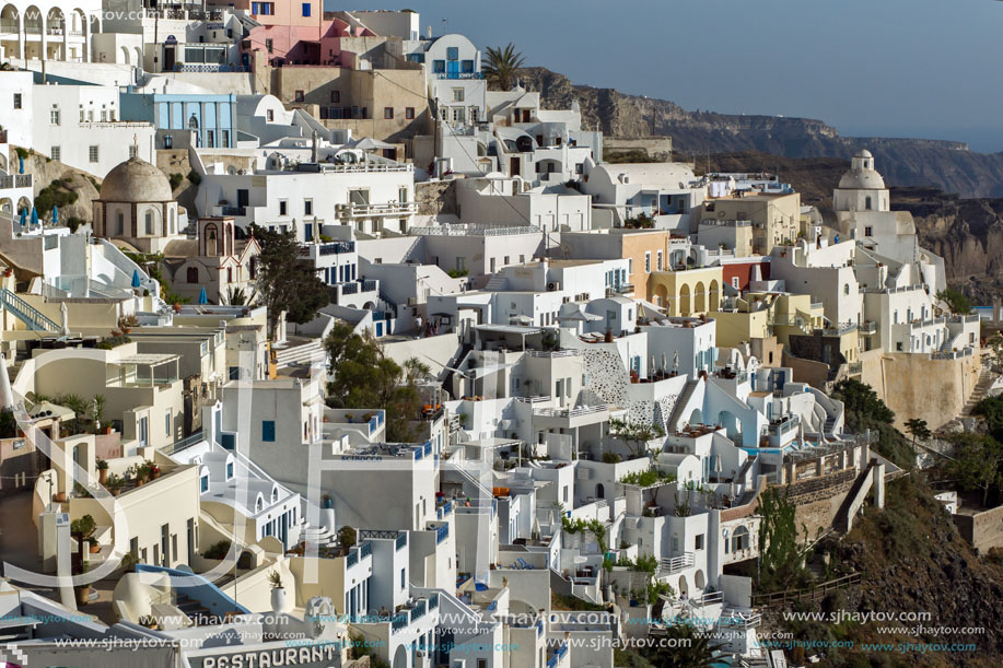 Town of Fira, Santorini, Thira,  Cyclades Islands