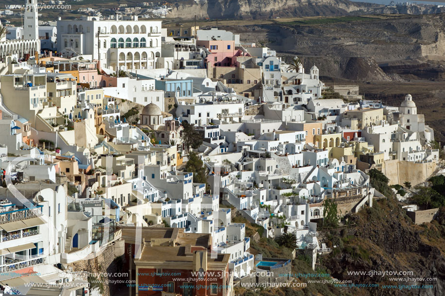 Town of Fira, Santorini, Thira,  Cyclades Islands