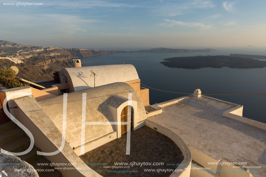 Town of Fira, Santorini, Thira,  Cyclades Islands