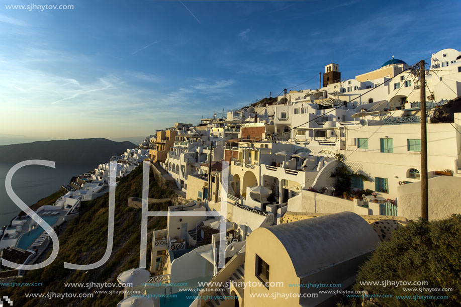 Town of Imerovigli, Santorini, Thira,  Cyclades Islands