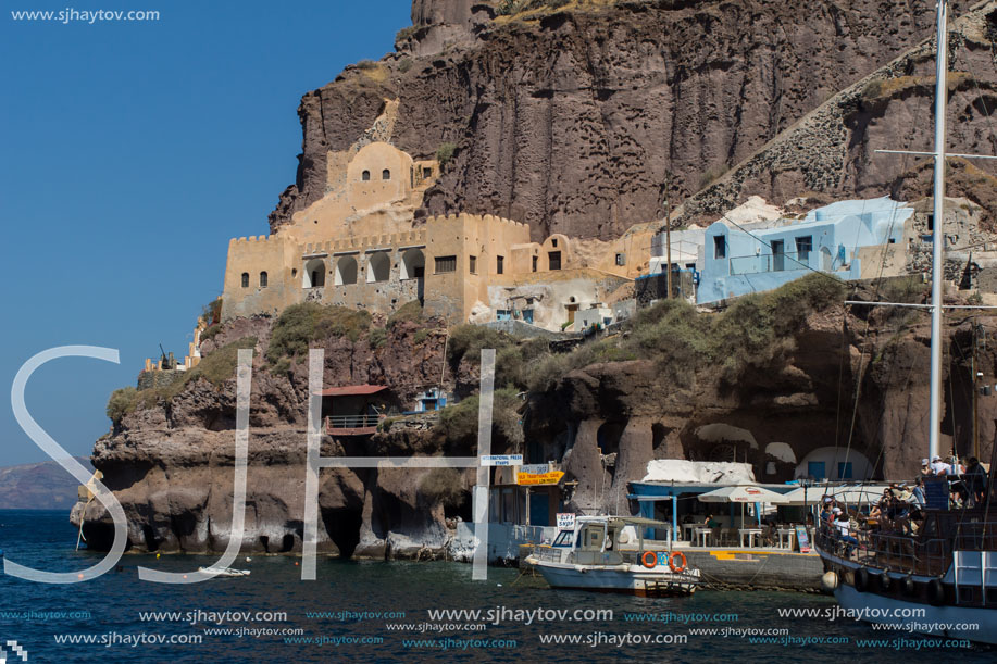 Port of Fira, Santorini, Thira,  Cyclades Islands