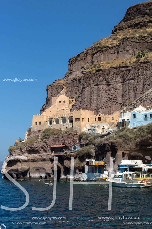 Port of Fira, Santorini, Thira,  Cyclades Islands