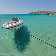 Paranga Beach on the island of Mykonos, Cyclades Islands