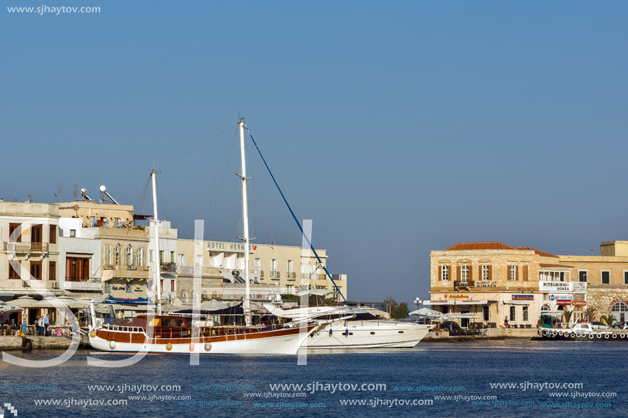 Port of Ermoupoli, Syros Island, Cyclades Islands