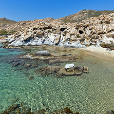 rock formations in kolymbithres beach, Paros island, Cyclades
