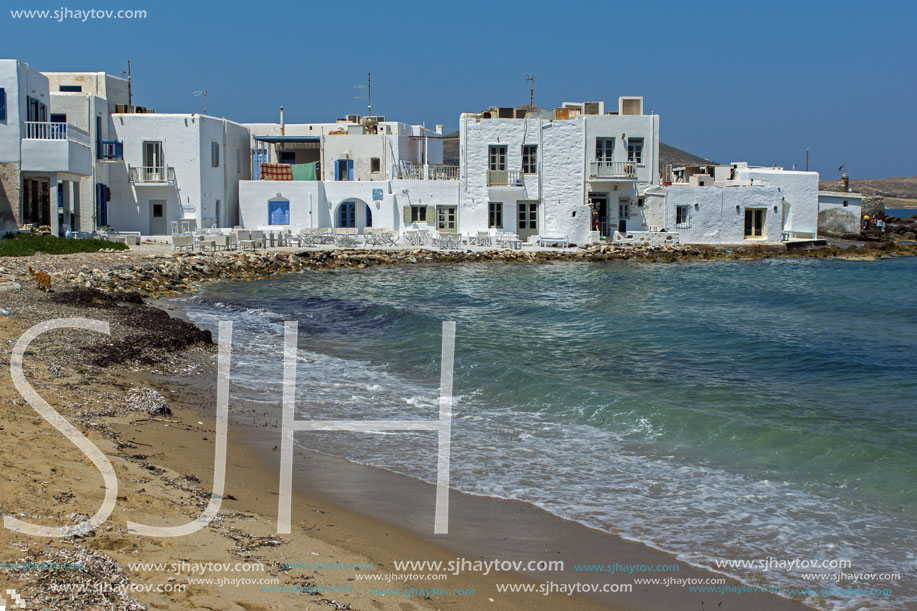 Bay in Naousa town, Paros island, Cyclades