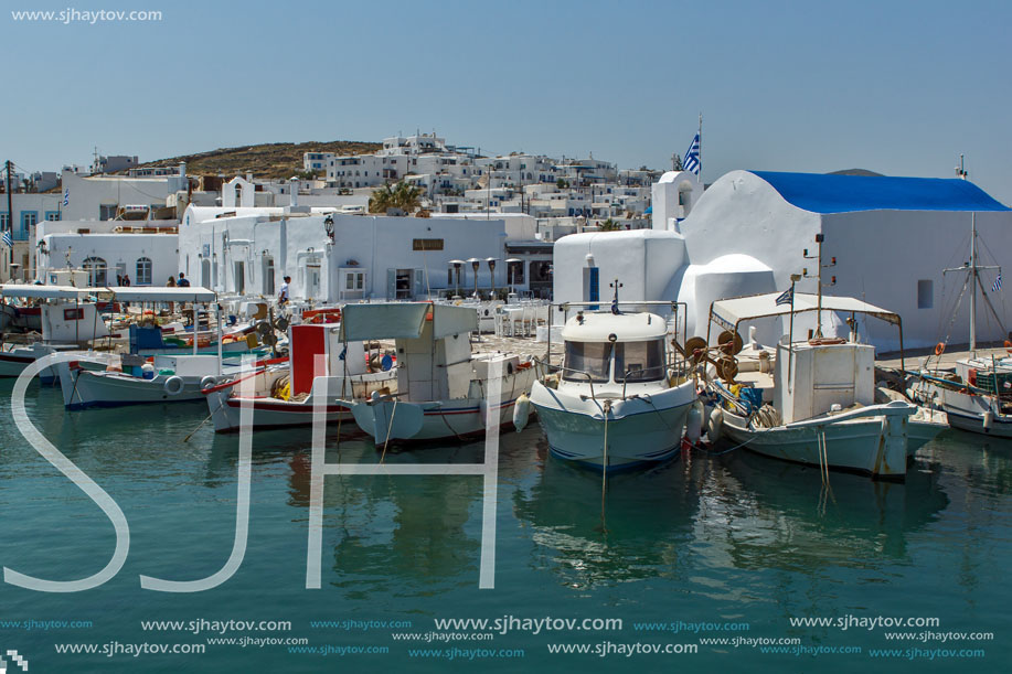 Port of Naousa town, Paros island, Cyclades