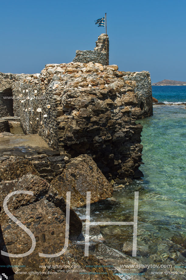 Venetian fortress in Naousa town, Paros island, Cyclades