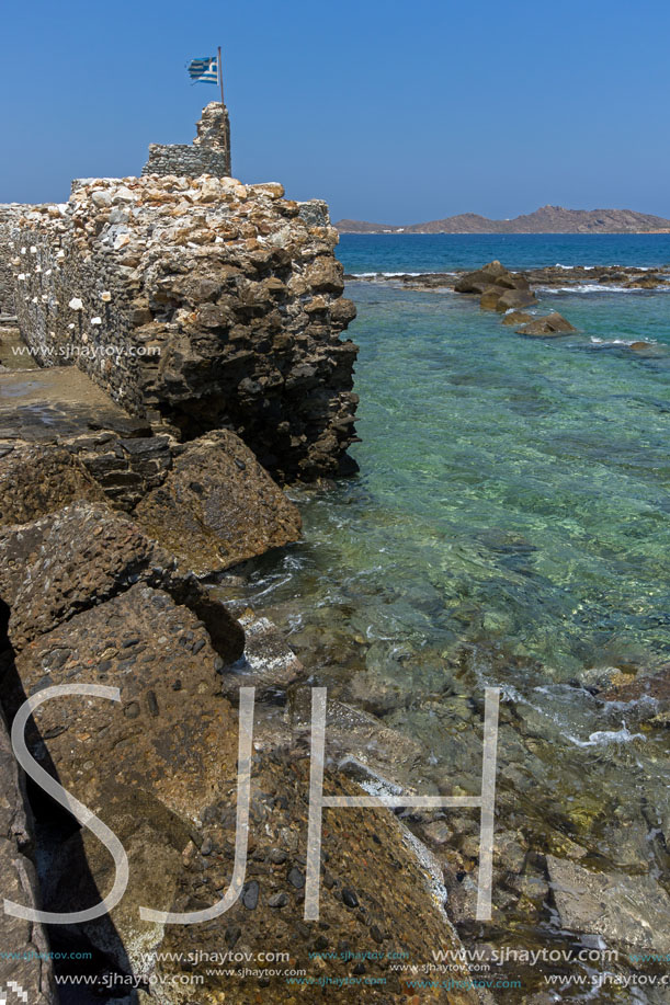 Venetian fortress in Naousa town, Paros island, Cyclades