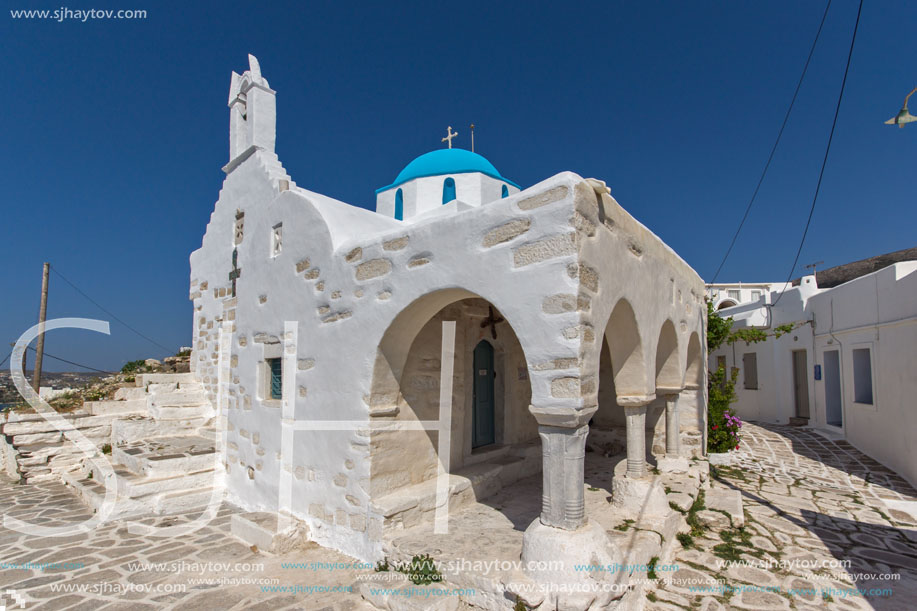 White Church in Parikia, Paros island, Cyclades