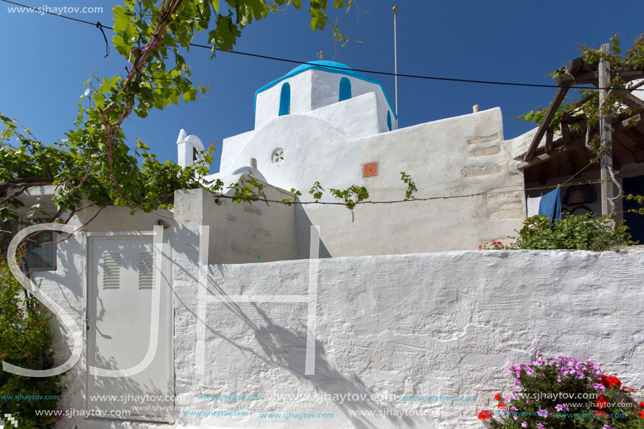 White Church in Parikia, Paros island, Cyclades