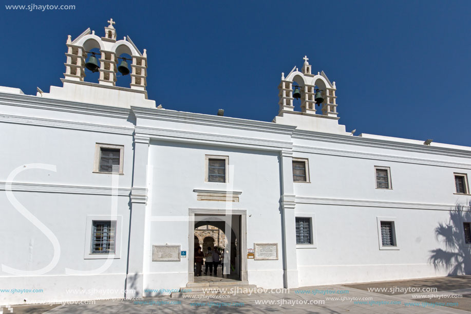 Church of Panagia Ekatontapiliani in Parikia, Paros island, Cyclades