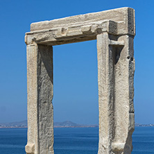 Apollo Temple entrance, Naxos island, Cyclades