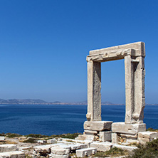 Apollo Temple entrance, Naxos island, Cyclades
