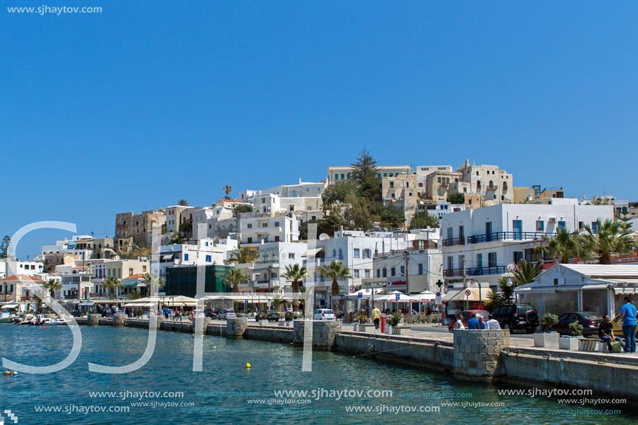 Embankment in Naxos island, Cyclades