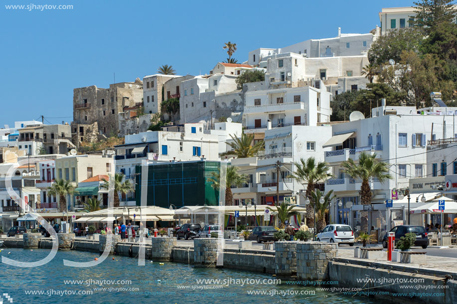 Embankment in Naxos island, Cyclades