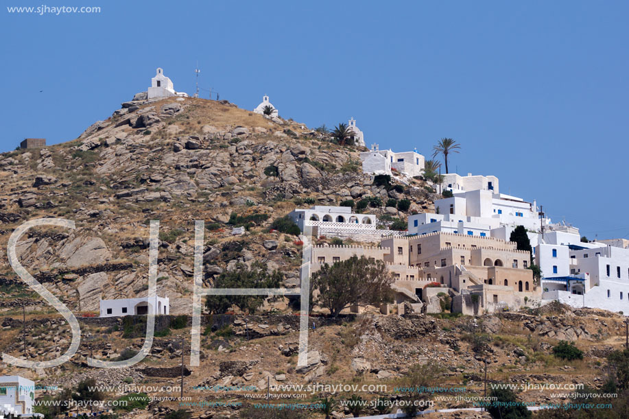 Panoramic view of Ios island, Cyclades