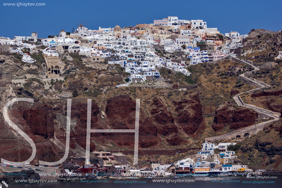 Town of Oia, Santorini, Tira Island, Cyclades