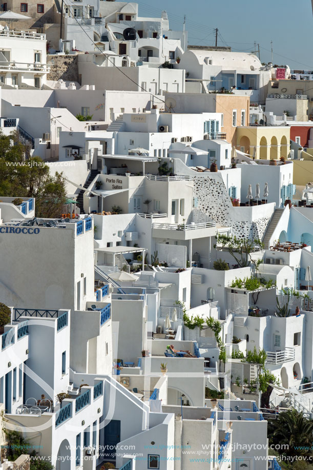 Town of Fira, Santorini, Tira Island, Cyclades