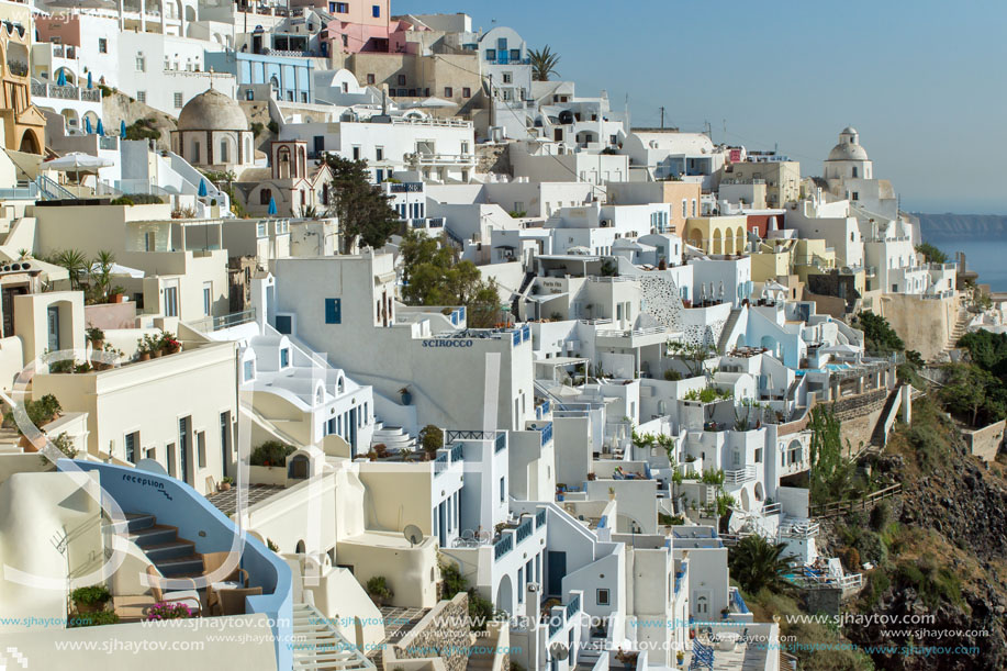 Town of Fira, Santorini, Tira Island, Cyclades