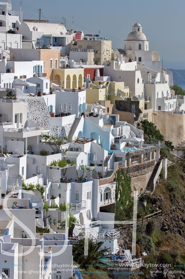 Town of Fira, Santorini, Tira Island, Cyclades