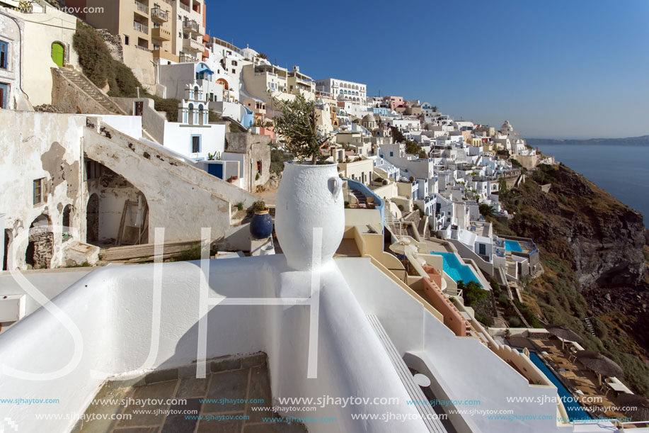 Town of Fira, Santorini, Tira Island, Cyclades