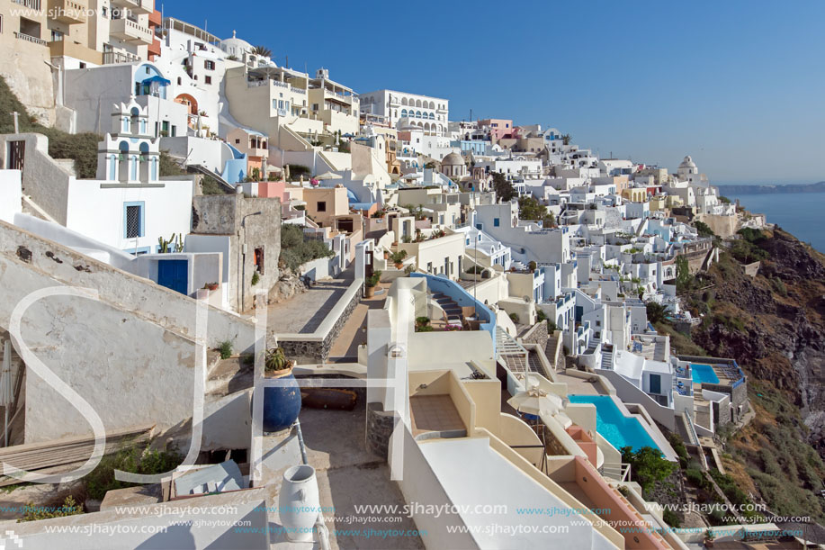 Town of Fira, Santorini, Tira Island, Cyclades