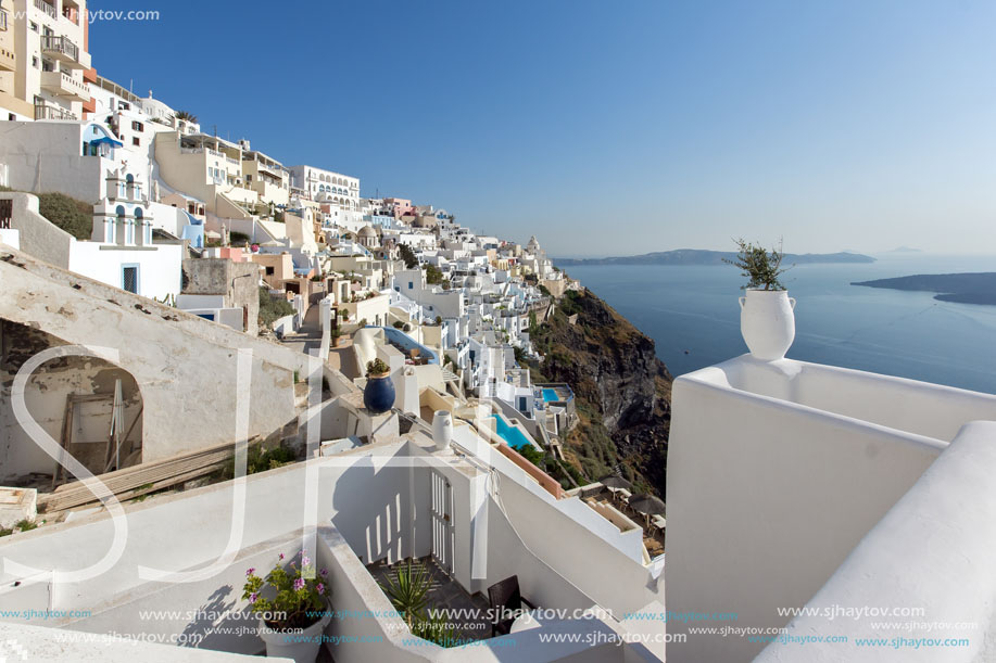 Town of Fira, Santorini, Tira Island, Cyclades