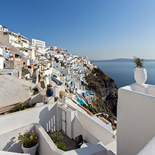 Town of Fira, Santorini, Tira Island, Cyclades