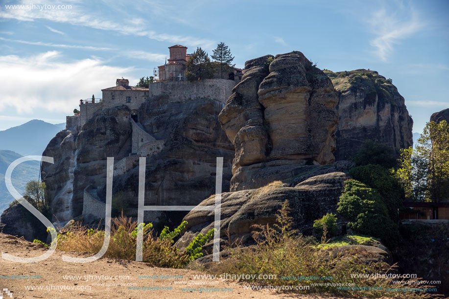 Meteora, Holy Monastery of Great Meteoron, Greece