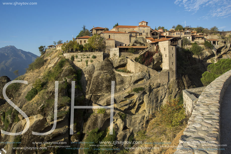 Meteora, Holy Monastery of Great Meteoron, Greece