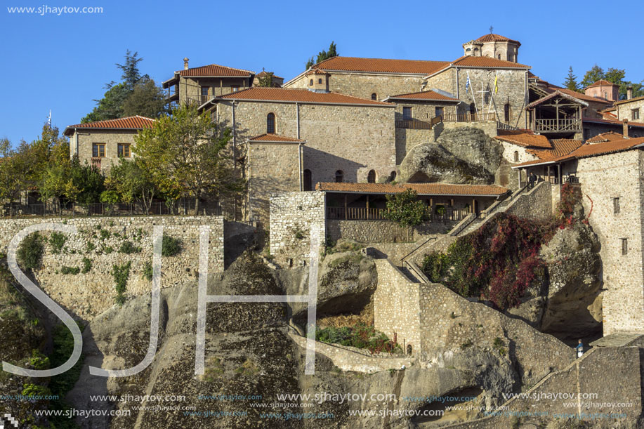 Meteora, Holy Monastery of Great Meteoron, Greece