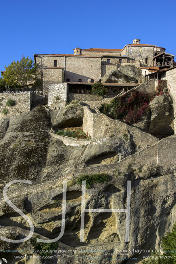 Meteora, Holy Monastery of Great Meteoron, Greece