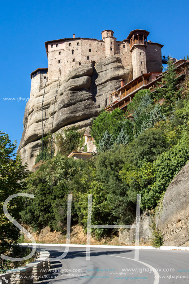 Meteora, Holy Monastery of Rousanou St. Barbara, Greece