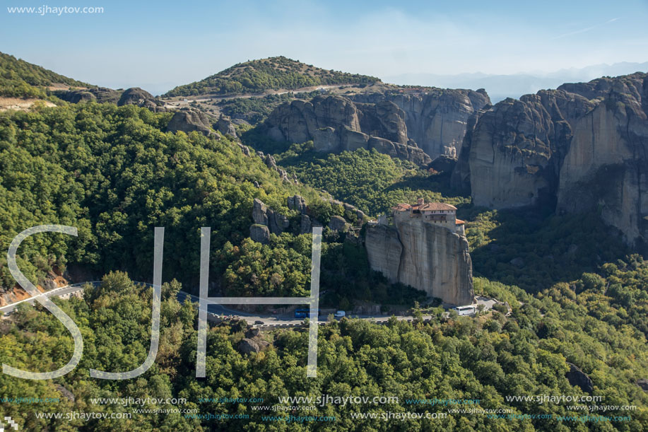 Meteora, Holy Monastery of Rousanou St. Barbara, Greece