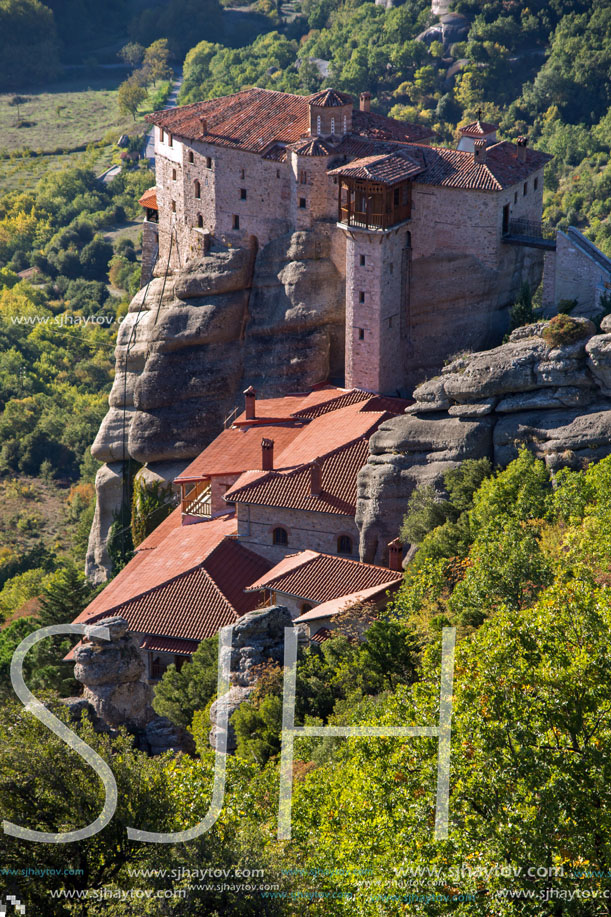 Meteora, Holy Monastery of Rousanou St. Barbara, Greece