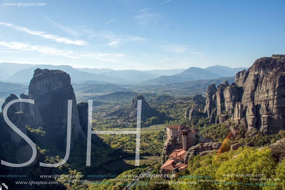 Meteora, Holy Monastery of Rousanou St. Barbara, Greece