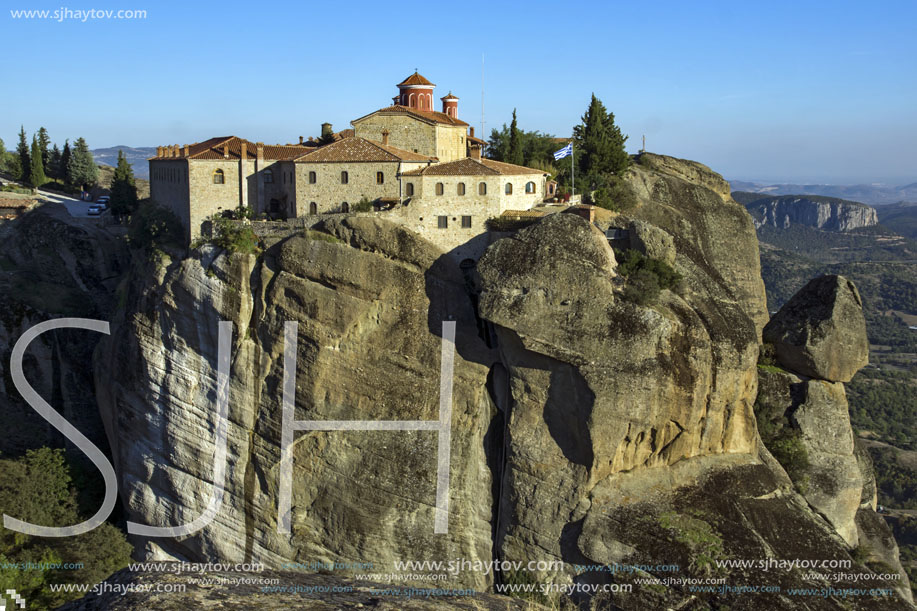 Meteora, Holy Monastery of St. Stephen, Greece