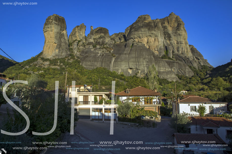 Kalabaka Town near Meteora, Trikala, Thessaly, Greece
