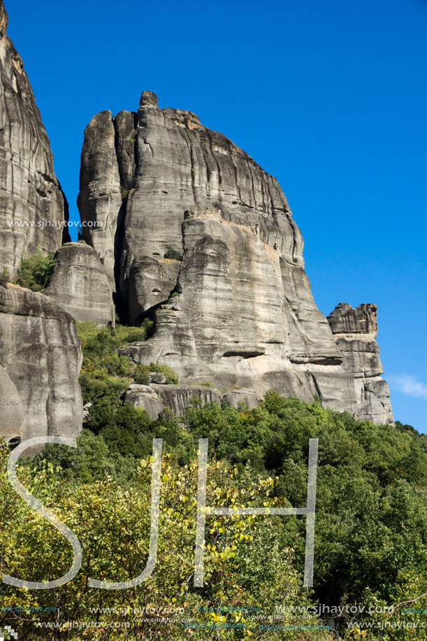 Meteora Monasteries Landscape, Greece