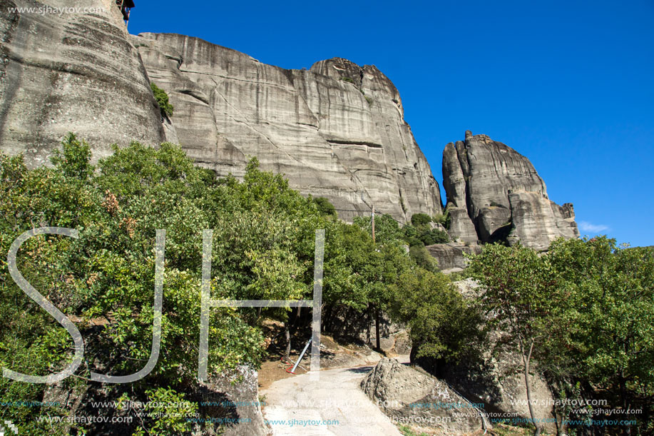 Meteora Monasteries Landscape, Greece